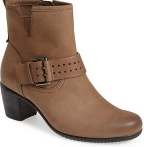 Ecco touch 55 mid ankle boot 40/9-9.5 US brown